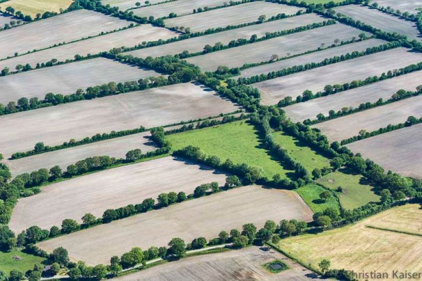 Knicklandschaft in Nordfriesland
