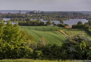 Felder vor dem Schloss Ploen