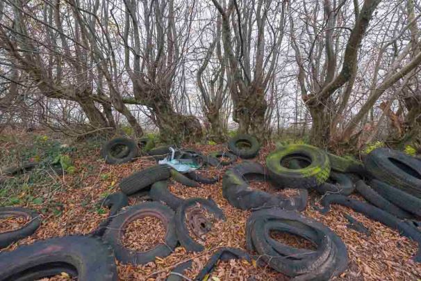 Knick bei Meezen in Schleswig Holstein