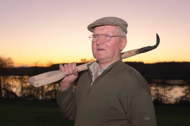Otto Westphahl,  Altbauer aus Belau in Schleswig-Holstein.