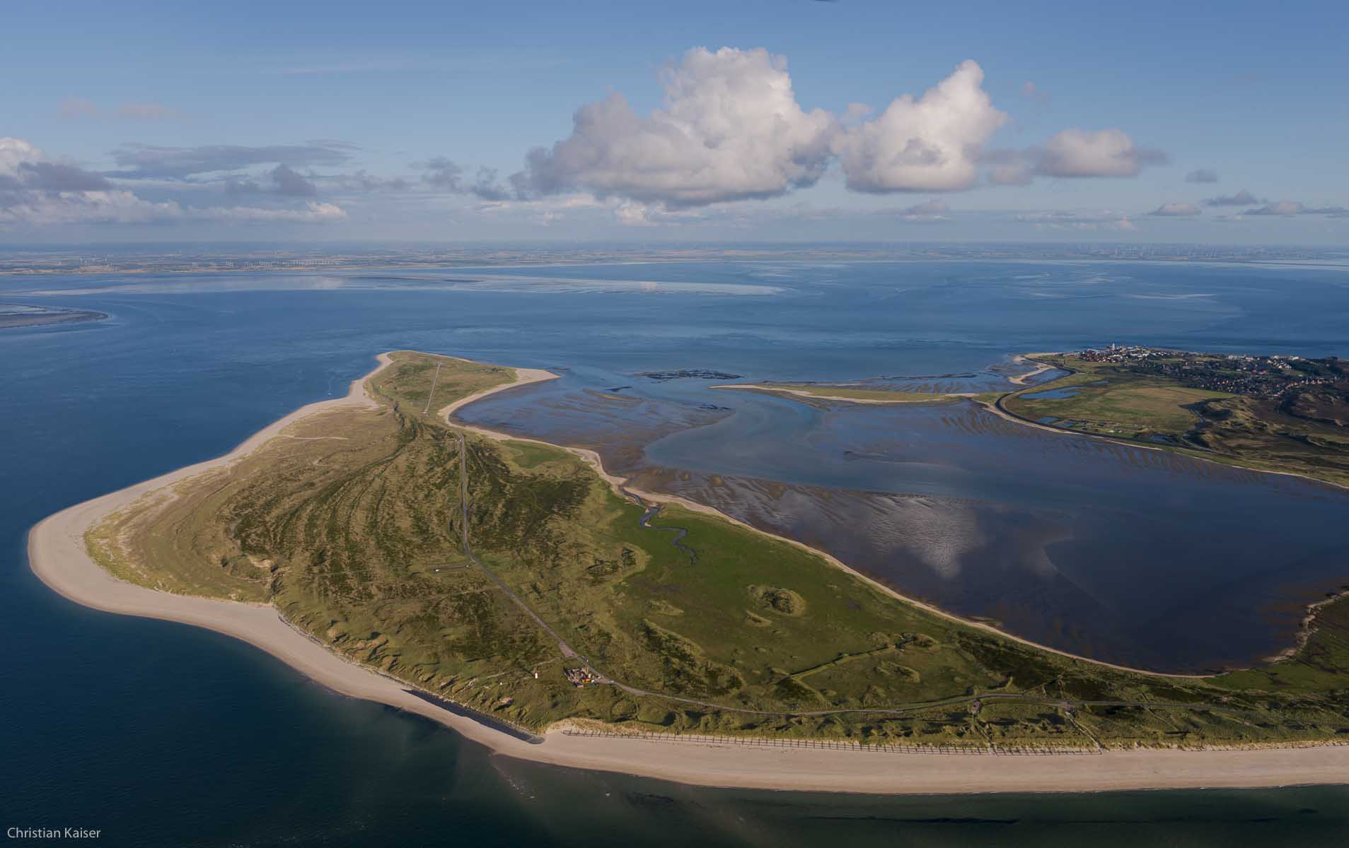 Luftbild Wattenmeer in Schleswig Holstein