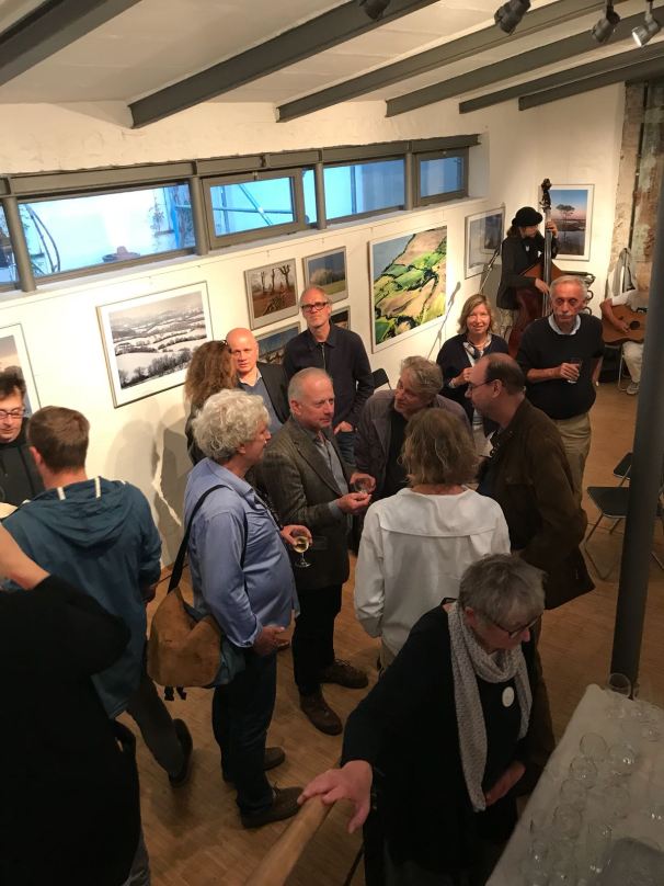 Visiters of the exibitions in the Boiler house