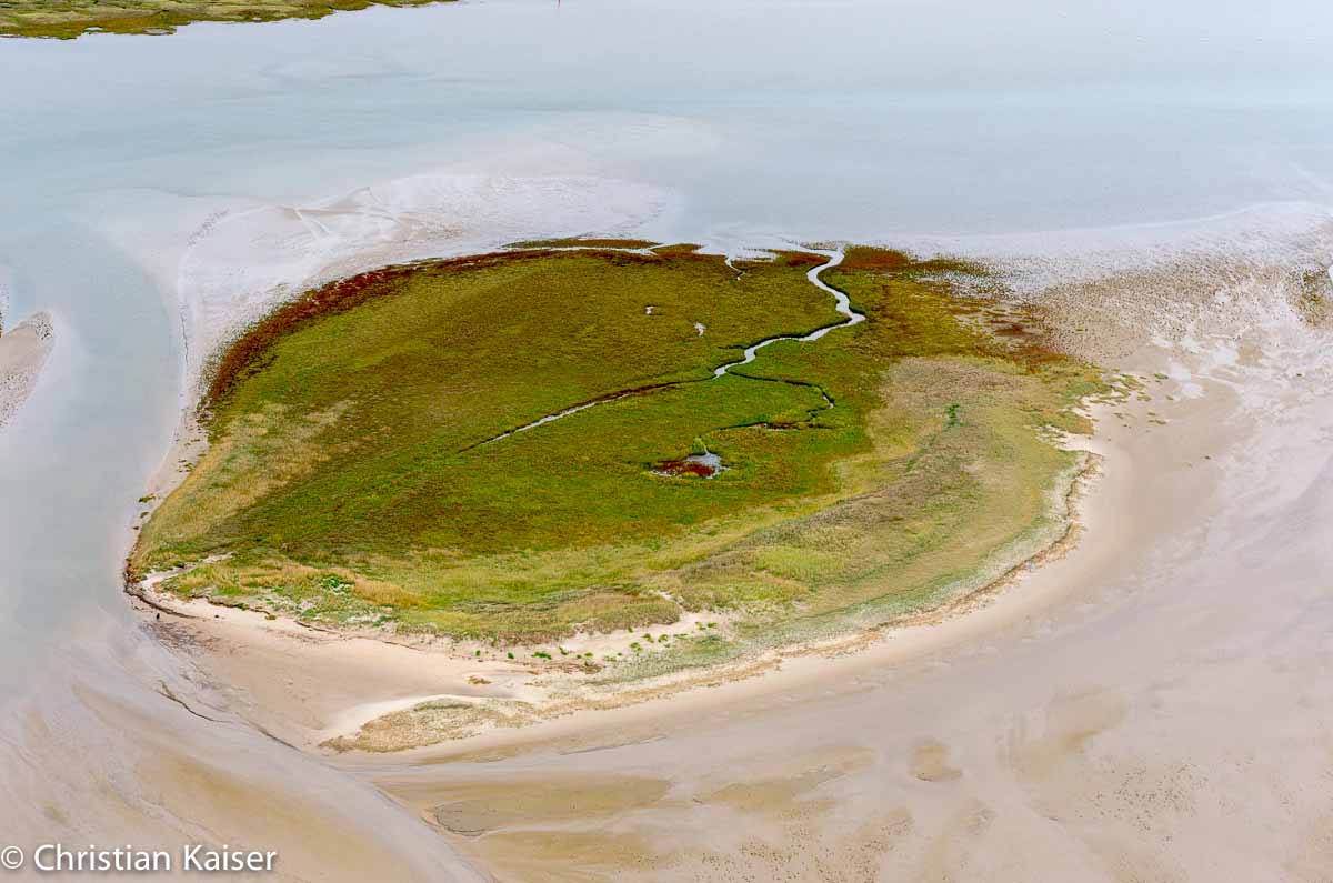 Eiderstedt, Küstenzone, Schleswig-Holstein Luftbild
